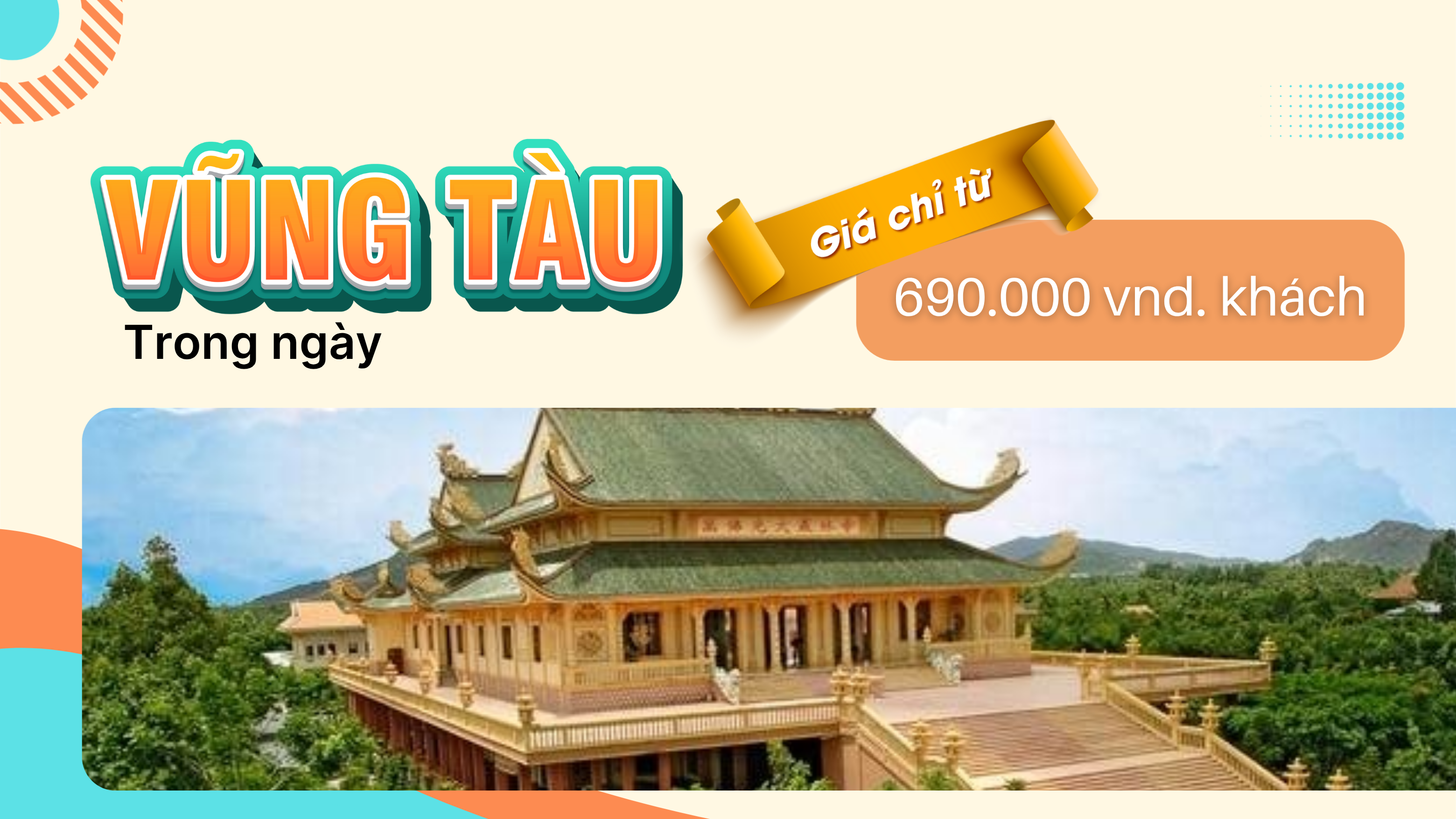 HÀNH TRÌNH TÂM LINH VŨNG TÀU KHÁM PHÁ MIỀN ĐẤT PHẬT AN LẠC